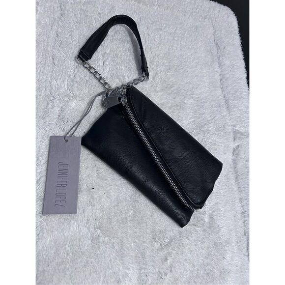 Jennifer Lopez Black Small Emma Wristlet NWT please read - Picture 1 of 12
